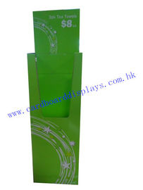 Powder coating cardboard display stand