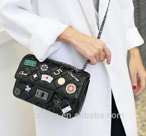 卸し売り方法Puの革女性のハンドバッグpu袋の鎖袋、crossbody袋、工場価格のシンセン ユリ チェン